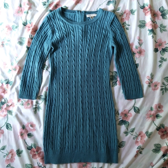 *SALE* Essential Cable Knit Sweater Fall Winter Dress - Picture 4 of 9